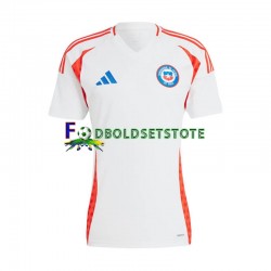 Chile Trøje Udebane Copa America 2024 Kort ærmer ,Mænd