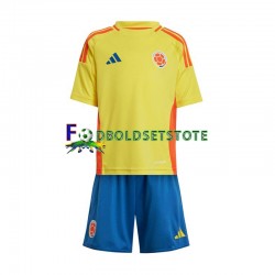 Colombia Trøje Hjemmebane Copa America 2024 Kort ærmer ,Børn Fodboldsæt