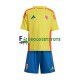 Colombia Trøje Hjemmebane Copa America 2024 Kort ærmer ,Børn Fodboldsæt Colombia Trøje Hjemmebane Copa America 2024 Kort ærmer ,Børn Fodboldsæt