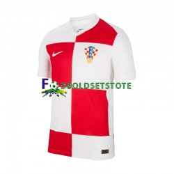 Kroatien Trøje Hjemmebane Euro 2024 Kort ærmer ,Mænd