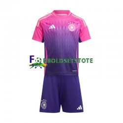 Tyskland Trøje Udebane Euro 2024 Kort ærmer ,Børn Fodboldsæt