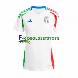 Italien Trøje Udebane Euro 2024 Kort ærmer ,Dame