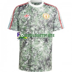 Manchester United Trøje Stone Roses Hjemmebane 2023-2024 Kort ærmer ,Mænd