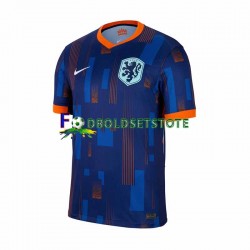 Holland Trøje Udebane Euro 2024 Kort ærmer ,Mænd