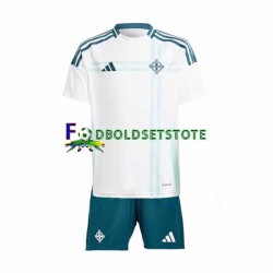 Nordirland Trøje Udebane 2024 Kort ærmer ,Børn Fodboldsæt