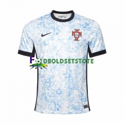 Portugal Trøje Udebane Euro 2024 Kort ærmer ,Mænd