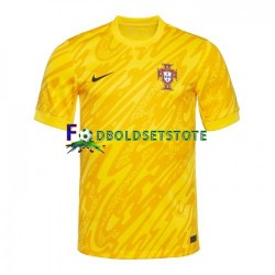 Portugal Trøje Målmand Hjemmebane Euro 2024 Kort ærmer ,Mænd