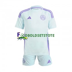 Skotland Trøje Udebane Euro 2024 Kort ærmer ,Børn Fodboldsæt