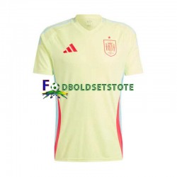 Spanien Trøje Udebane Euro 2024 Kort ærmer ,Mænd