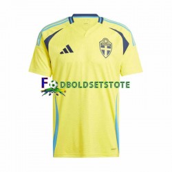 Sverige Trøje Hjemmebane 2024 Kort ærmer ,Mænd