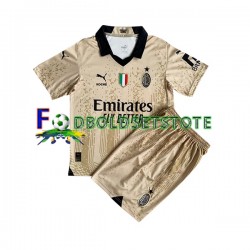 AC Milan Trøje Special Målmand Hjemmebane 2022-2023 Kort ærmer ,Børn Fodboldsæt