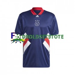 AFC Ajax Trøje Icon Retro Hjemmebane 2022-2023 Kort ærmer ,Mænd