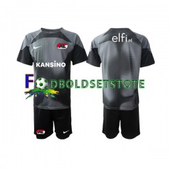 AZ Alkmaar Trøje Målmand Udebane 2022-2023 Kort ærmer ,Børn Fodboldsæt