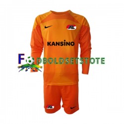 AZ Alkmaar Trøje Målmand 3. Valg 2022-2023 Lange ærmer ,Børn Fodboldsæt