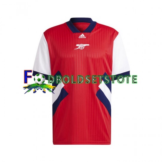 Arsenal Trøje Icon Retro Hjemmebane 2022-2023 Kort ærmer ,Mænd Arsenal Trøje Icon Retro Hjemmebane 2022-2023 Kort ærmer ,Mænd