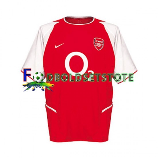 Arsenal Trøje Retro Hjemmebane 2002 Kort ærmer ,Mænd Arsenal Trøje Retro Hjemmebane 2002 Kort ærmer ,Mænd
