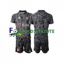 Besiktas Trøje Målmand Udebane 2022-2023 Kort ærmer ,Børn Fodboldsæt