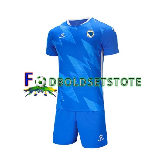 Bosnien-Hercegovina Trøje Hjemmebane 2023 Kort ærmer ,Børn Fodboldsæt Bosnien-Hercegovina Trøje Hjemmebane 2023 Kort ærmer ,Børn Fodboldsæt