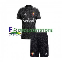 CA Osasuna Trøje Målmand Hjemmebane 2022-2023 Kort ærmer ,Børn Fodboldsæt