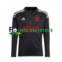 CR Flamengo Trøje Målmand Udebane 2023-2024 Lange ærmer ,Mænd