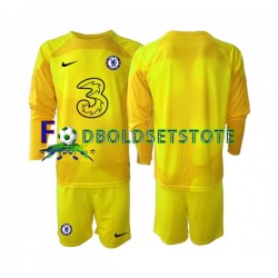 Chelsea Trøje Målmand Udebane 2022-2023 Lange ærmer ,Børn Fodboldsæt