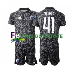 FC København Trøje Andreas Dithmer 41 Målmand Hjemmebane 2022-2023 Kort ærmer ,Børn Fodboldsæt FC København Trøje Andreas Dithmer 41 Målmand Hjemmebane 2022-2023 Kort ærmer ,Børn Fodboldsæt