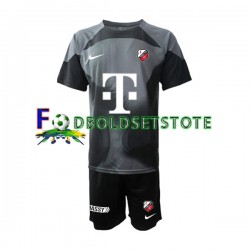 FC Utrecht Trøje Målmand Hjemmebane 2022-2023 Kort ærmer ,Børn Fodboldsæt