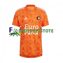 Feyenoord Rotterdam Trøje Målmand Udebane 2022-2023 Kort ærmer ,Mænd