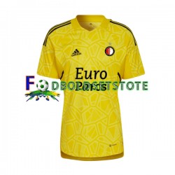 Feyenoord Rotterdam Trøje Målmand 3. Valg 2022-2023 Kort ærmer ,Mænd