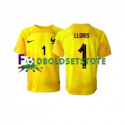 Frankrig Trøje Hugo Lloris 1 Målmand 3. Valg World Cup 2022 Kort ærmer ,Mænd Frankrig Trøje Hugo Lloris 1 Målmand 3. Valg World Cup 2022 Kort ærmer ,Mænd