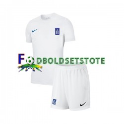 Grækenland Trøje Udebane 2022-2023 Kort ærmer ,Børn Fodboldsæt