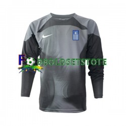 Grækenland Trøje Målmand Udebane 2022-2023 Lange ærmer ,Mænd