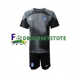 Grækenland Trøje Målmand Udebane 2022-2023 Kort ærmer ,Børn Fodboldsæt