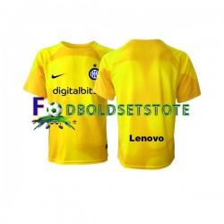 Inter Milan Trøje Målmand Udebane 2022-2023 Kort ærmer ,Mænd