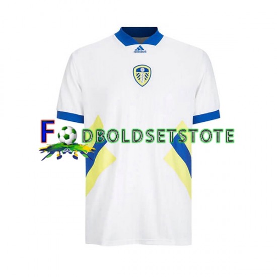 Leeds United Trøje Icon Retro Hjemmebane 2022-2023 Kort ærmer ,Mænd Leeds United Trøje Icon Retro Hjemmebane 2022-2023 Kort ærmer ,Mænd