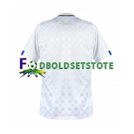 Leeds United Trøje Retro Hjemmebane 1989-1990 Kort ærmer ,Mænd
