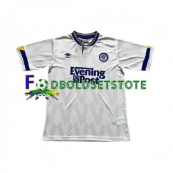 Leeds United Trøje Retro Hjemmebane 1991-1992 Kort ærmer ,Mænd