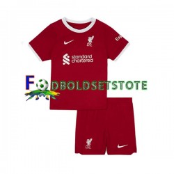 Liverpool Trøje Hjemmebane 2023-2024 Kort ærmer ,Børn Fodboldsæt