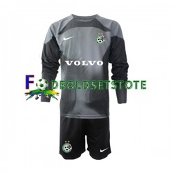 Maccabi Haifa Trøje Målmand Hjemmebane 2022-2023 Lange ærmer ,Børn Fodboldsæt