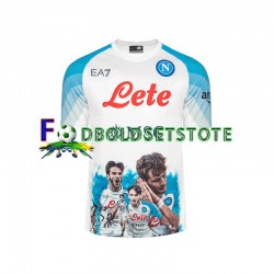 Napoli Trøje Face Game Kvaratskhelia 77 Hjemmebane 2022-2023 Kort ærmer ,Mænd