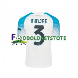 Napoli Trøje Face Game Minjae 3 Hjemmebane 2022-2023 Kort ærmer ,Mænd