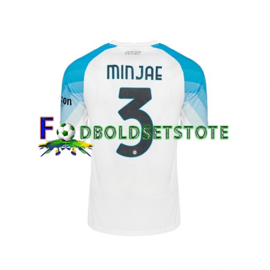 Napoli Trøje Face Game Minjae 3 Hjemmebane 2022-2023 Kort ærmer ,Mænd