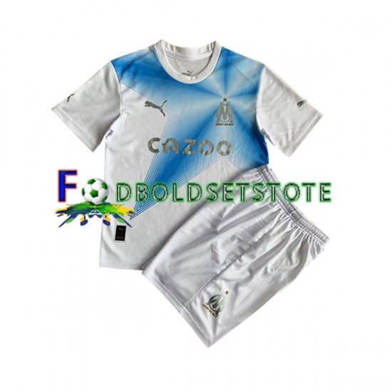 Olympique de Marseille Trøje Anniversary Hjemmebane 2022-2023 Kort ærmer ,Børn Fodboldsæt Olympique de Marseille Trøje Anniversary Hjemmebane 2022-2023 Kort ærmer ,Børn Fodboldsæt