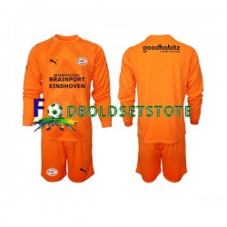 PSV Eindhoven Trøje Målmand Udebane 2022-2023 Lange ærmer ,Børn Fodboldsæt
