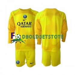 Paris Saint-Germain Trøje Målmand 3. Valg 2022-2023 Lange ærmer ,Børn Fodboldsæt