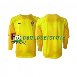 Portugal Trøje Målmand Hjemmebane World Cup 2022 Lange ærmer ,Mænd