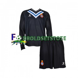 RCD Espanyol Trøje Målmand Hjemmebane 2022-2023 Lange ærmer ,Børn Fodboldsæt