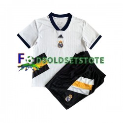 Real Madrid Trøje Icon Retro Hjemmebane 2022-2023 Kort ærmer ,Børn Fodboldsæt