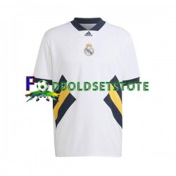 Real Madrid Trøje Icon Retro Hjemmebane 2022-2023 Kort ærmer ,Mænd