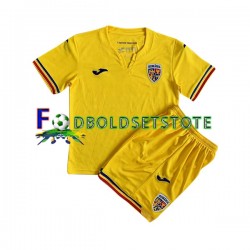 Rumænien Trøje Hjemmebane 2023 Kort ærmer ,Børn Fodboldsæt